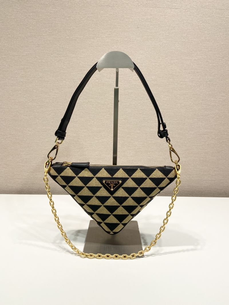 Pra*a triangle pouch